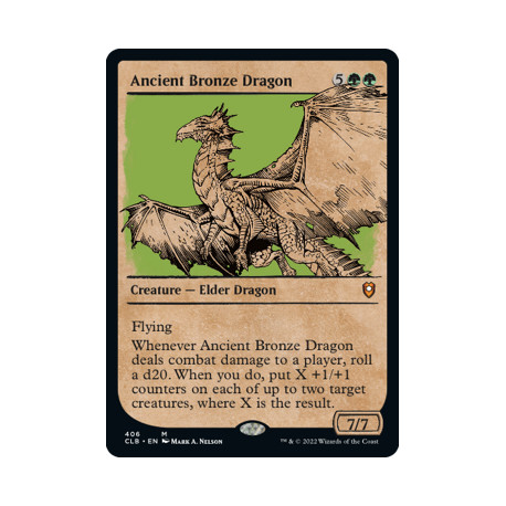 Ancient Bronze Dragon (Showcase) CLB NM