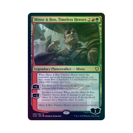 Minsc & Boo, Timeless Heroes FOIL CLB NM