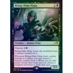 Biting-Palm Ninja FOIL NEO PROMO NM