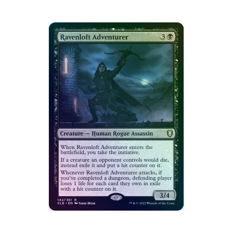 Ravenloft Adventurer FOIL CLB NM