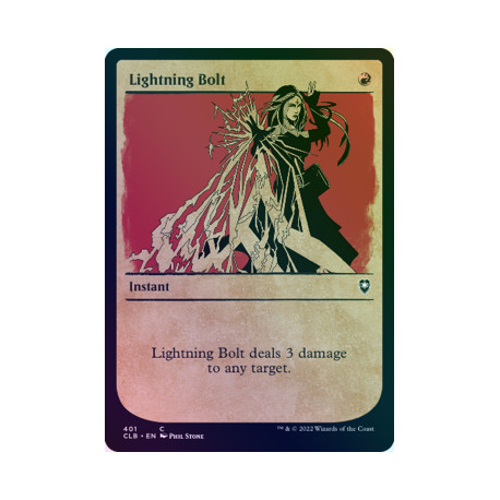 Lightning Bolt (Showcase) FOIL CLB NM