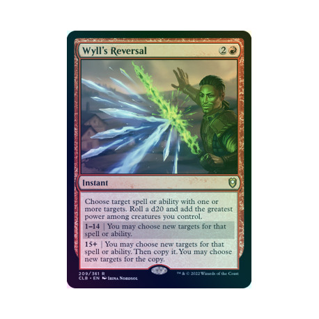 Wyll's Reversal FOIL CLB NM