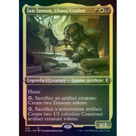 Jan Jansen, Chaos Crafter ETCHED FOIL CLB NM