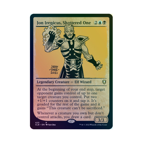 Jon Irenicus, Shattered One (Showcase) FOIL CLB NM