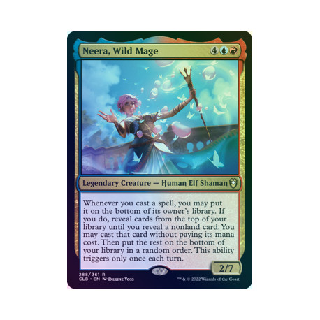 Neera, Wild Mage FOIL CLB NM