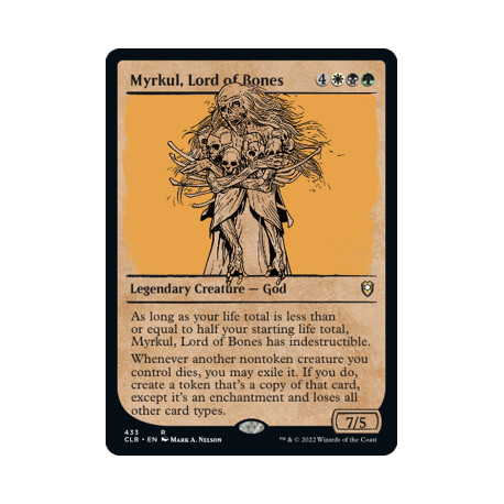 Myrkul, Lord of Bones (Showcase) CLB NM