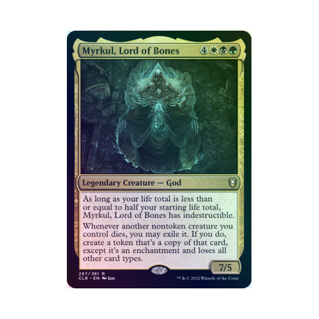 Myrkul, Lord of Bones FOIL CLB NM