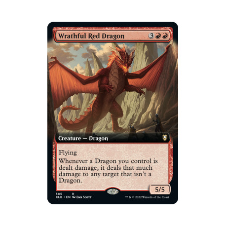 Wrathful Red Dragon (Extended) CLB NM