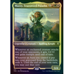 Mazzy, Truesword Paladin ETCHED FOIL CLB NM