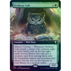 Owlbear Cub (Extended) FOIL CLB NM