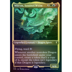 Miirym, Sentinel Wyrm ETCHED FOIL CLB NM
