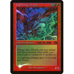 Lightning Dragon PRE-RELEASE FOIL USG HP