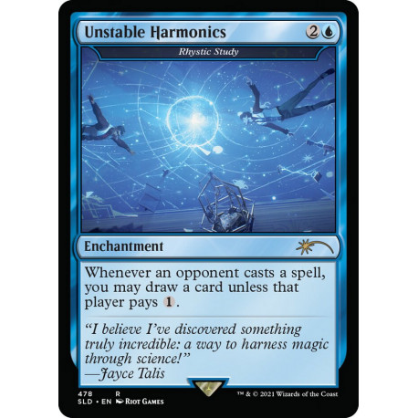 Rhystic Study (Unstable Harmonics) SLD NM
