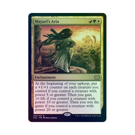Mayael's Aria FOIL 2X2 NM