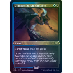 Glimpse the Unthinkable ETCHED FOIL 2X2 NM