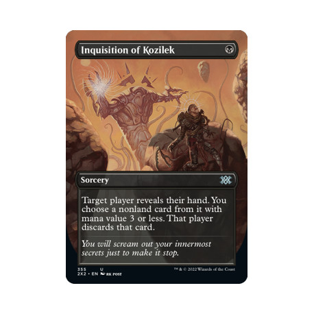 Inquisition of Kozilek (Borderless) 2X2 NM