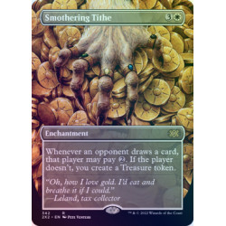 Smothering Tithe (Borderless) FOIL 2X2 NM