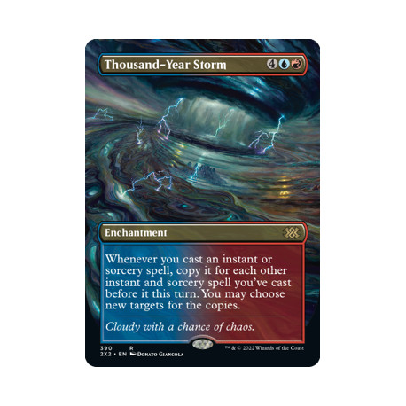 Thousand-Year Storm (Borderless) 2X2 NM