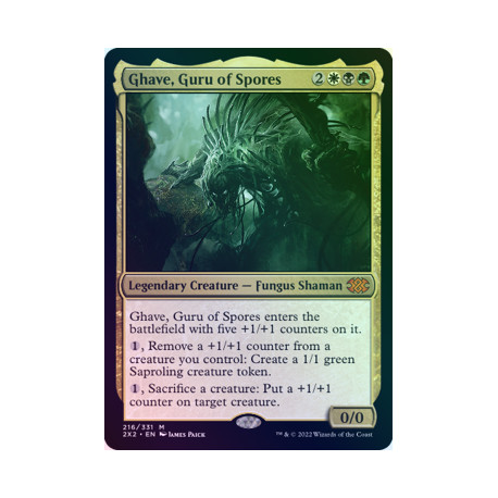 Ghave, Guru of Spores FOIL 2X2 NM