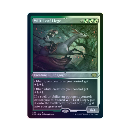 Wilt-Leaf Liege ETCHED FOIL 2X2 NM