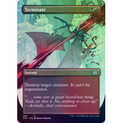 Terminate (Borderless) FOIL 2X2 NM