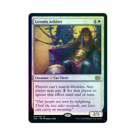 Leonin Arbiter FOIL 2X2 NM