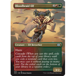 Bloodbraid Elf (Borderless) 2X2 NM