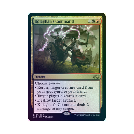 Kolaghan's Command FOIL 2X2 NM