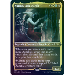 Varina, Lich Queen ETCHED FOIL 2X2 NM