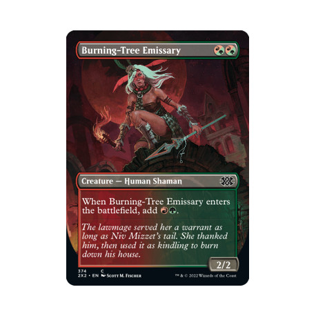Burning-Tree Emissary (Borderless) 2X2 NM