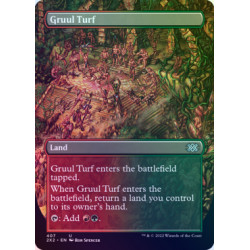 Gruul Turf (Borderless) FOIL 2X2 NM