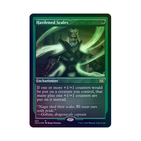 Hardened Scales ETCHED FOIL 2X2 NM