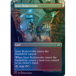 Izzet Boilerworks (Borderless) FOIL 2X2 NM