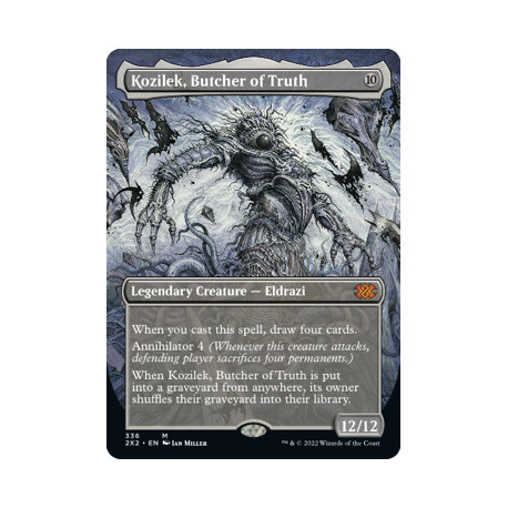 Kozilek, Butcher of Truth (Borderless) 2X2 NM