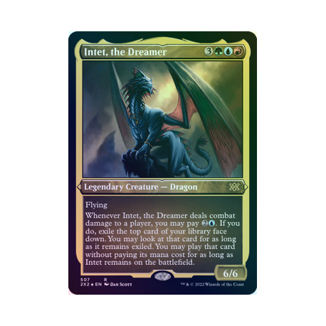 Intet, the Dreamer ETCHED FOIL 2X2 NM