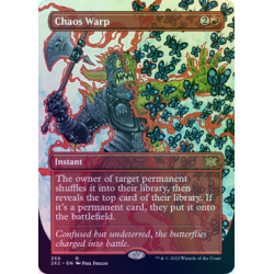 Chaos Warp (Borderless) FOIL 2X2 NM
