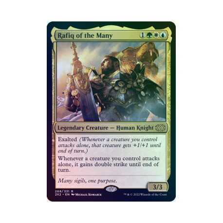 Rafiq of the Many FOIL 2X2 NM