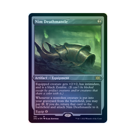 Nim Deathmantle ETCHED FOIL 2X2 NM