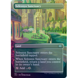 Selesnya Sanctuary (Borderless) FOIL 2X2 NM