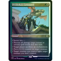 Dromoka's Command ETCHED FOIL 2X2 NM