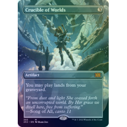 Crucible of Worlds (Borderless) FOIL 2X2 NM