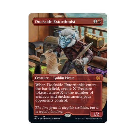 Dockside Extortionist (Borderless) 2X2 NM