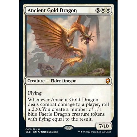 Ancient Gold Dragon CLB NM