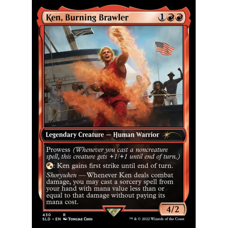 Ken, Burning Brawler SLD NM