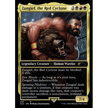 Zangief, the Red Cyclone SLD NM