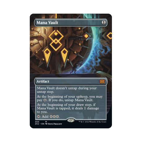 Mana Vault (Borderless) 2X2 NM