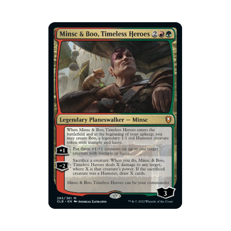Minsc & Boo, Timeless Heroes CLB NM