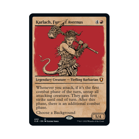 Karlach, Fury of Avernus (Showcase) CLB NM