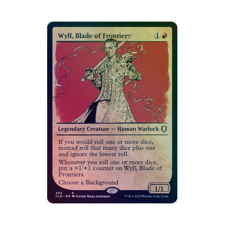 Wyll, Blade of Frontiers (Showcase) FOIL CLB NM