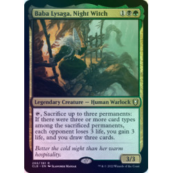 Baba Lysaga, Night Witch FOIL CLB NM